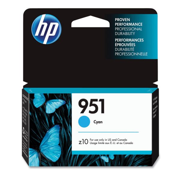 HP 951, (cn050an) Cyan Original Ink Cartridge