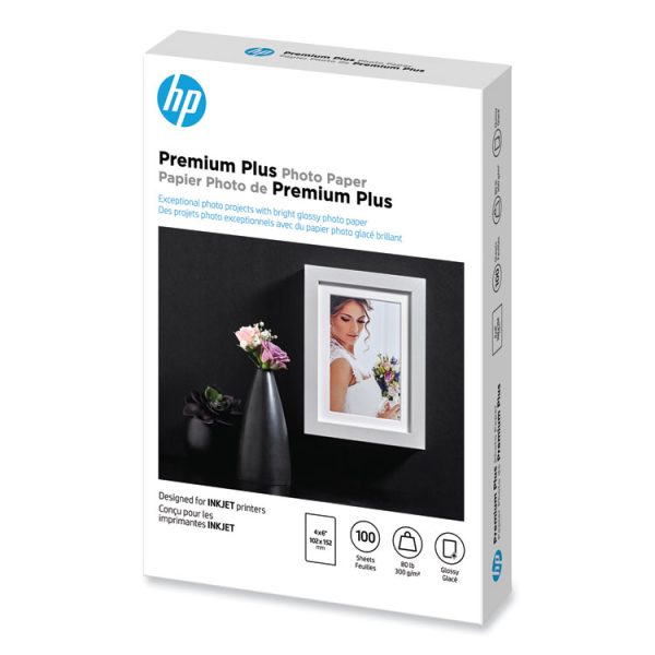 Premium Plus Photo Paper, 11.5 Mil, 4 X 6, Glossy White, 100/pack - Image 4