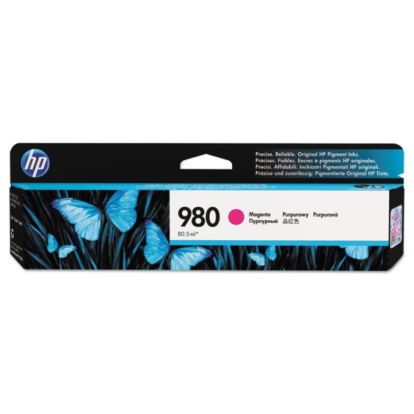 HP 980, (d8j08a) Magenta Original Ink Cartridge