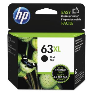HP 63xl, (f6u64an) High-Yield Black Original Ink Cartridge