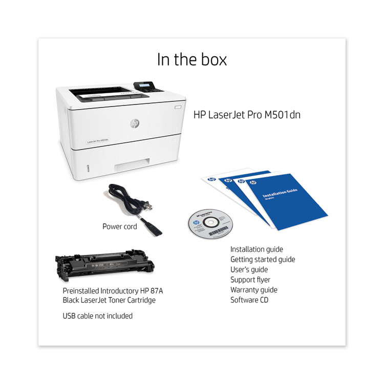 Laserjet Pro M501dn Laser Printer - Image 6