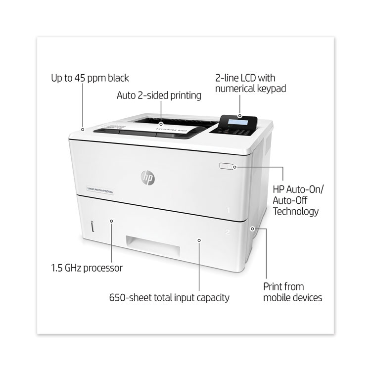 Laserjet Pro M501dn Laser Printer - Image 2