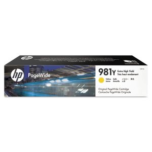 HP 981y, (l0r15a) Extra High-Yield Yellow Original Pagewide Cartridge