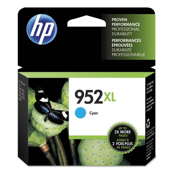 HP 952xl, (l0s61an) High-Yield Cyan Original Ink Cartridge
