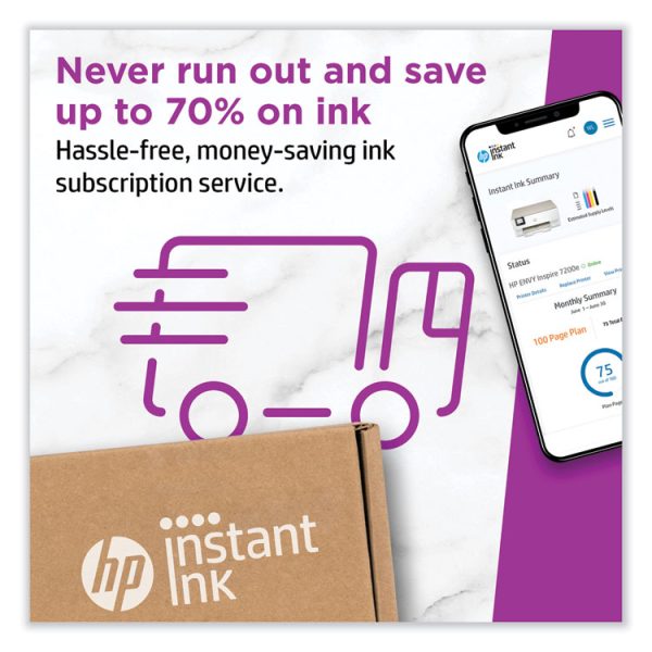 HP 746, (p2v80a) Cyan Original Ink Cartridge - Image 4