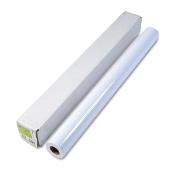 Designjet Inkjet Large Format Paper, 7 Mil, 42" X 100 Ft, High-Gloss White