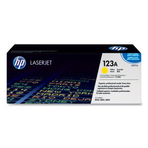 HP 123a, (q3972a) Yellow Original Laserjet Toner Cartridge