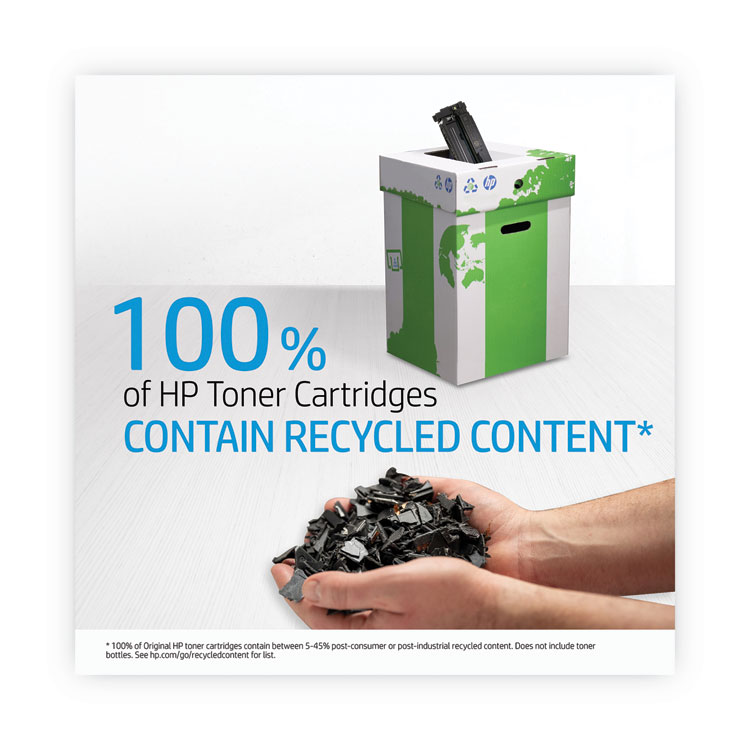 HP 643a, (q5950a) Black Original Laserjet Toner Cartridge - Image 3