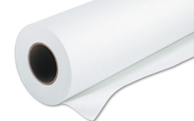 Super-Heavyweight Plus Matte Paper, 2″ Core, 24″ X 100 Ft, Matte Ultra White
