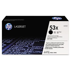 HP 53x, (q7553x) High-Yield Black Original Laserjet Toner Cartridge
