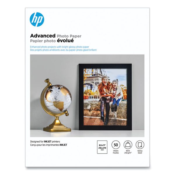 Advanced Photo Paper, 10.5 Mil, 8.5 X 11, Glossy White, 50/pack - Image 4