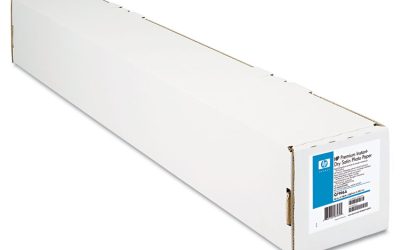 Premium Instant-Dry Photo Paper, 42″ X 100 Ft, Satin White