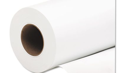Everyday Pigment Ink Photo Paper Roll, 9.1 Mil, 36″ X 100 Ft, Satin White