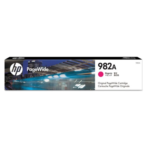 HP 982a, (t0b24a) Magenta Original Pagewide Cartridge