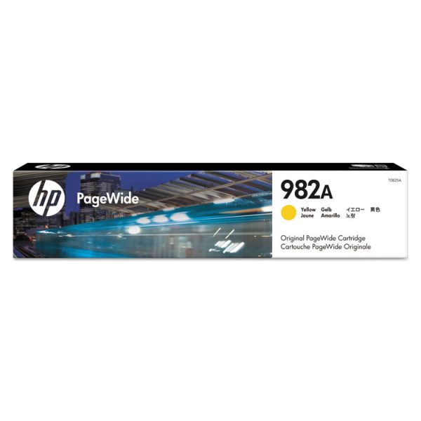 HP 982a, (t0b25a) Yellow Original Pagewide Cartridge