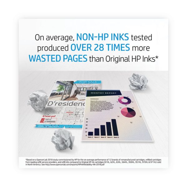 HP 982x, (t0b29a) High-Yield Yellow Original Pagewide Cartridge - Image 10