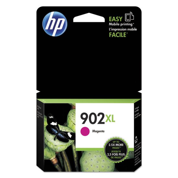 HP 902xl, (t6m06an) High-Yield Magenta Original Ink Cartridge