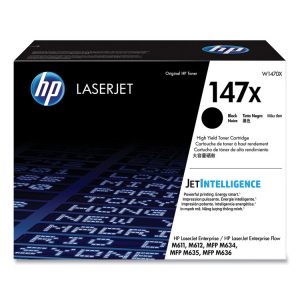 HP 147x, (w1470x) High-Yield Black Original Laserjet Toner Cartridge