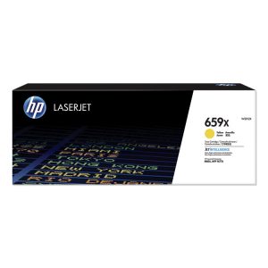 HP 659x, (w2012x) High-Yield Yellow Original Laserjet Toner Cartridge