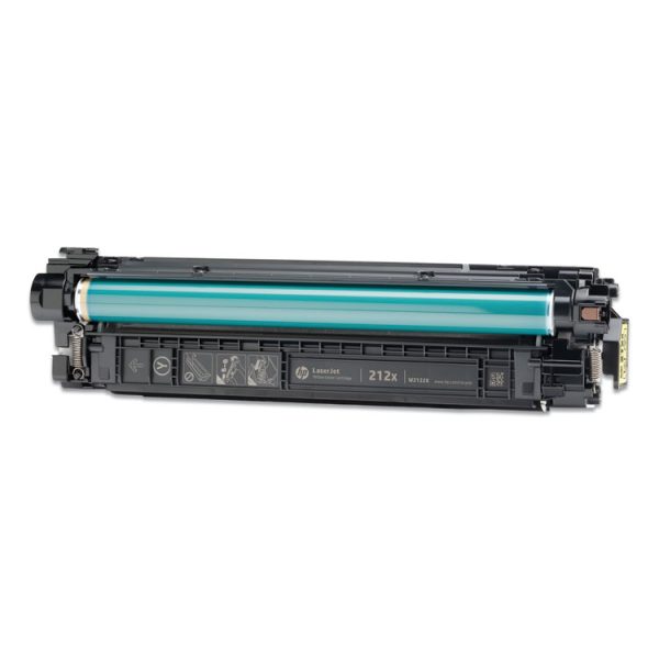 HP 212x, (w2122x) High-Yield Yellow Original Laserjet Toner Cartridge - Image 3
