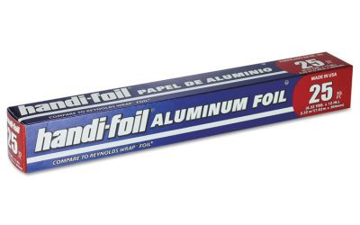 Aluminum Foil Roll, 12″ X 25 Ft, 24/carton