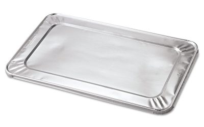 Steam Pan Foil Lids, Fits Full-Size Pan, 12 x 20.81, 50/Carton