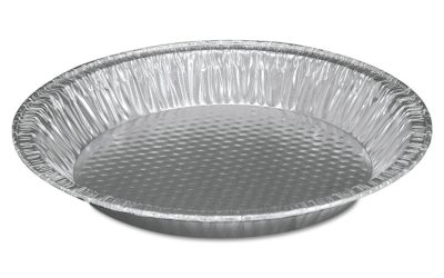 Aluminum Pie Pan, #10, 9.63″ Diameter x 1.22″h, 200/Carton