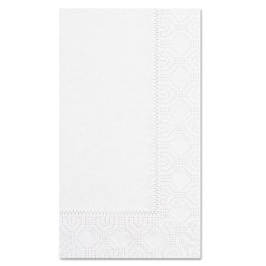 Dinner Napkins, 2-Ply, 15 X 17, White, 1000/carton