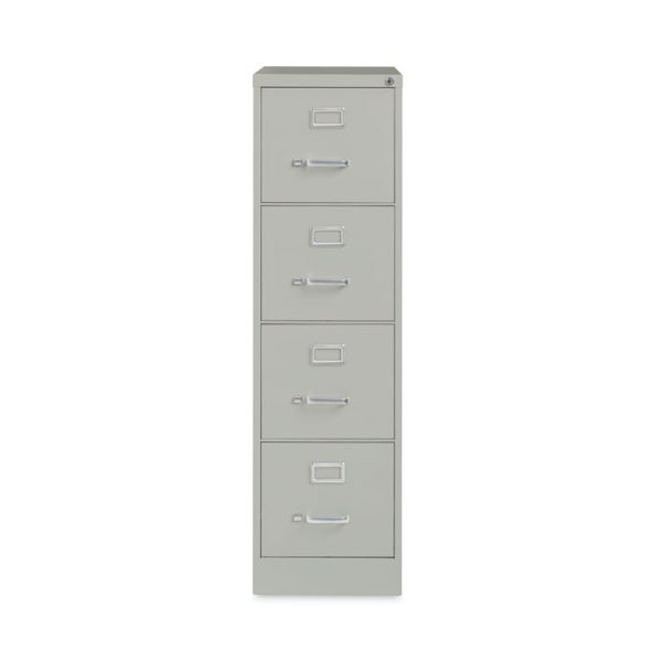 Vertical Letter File Cabinet, 4 Letter-Size File Drawers, Light Gray, 15 x 26.5 x 52 - Image 4