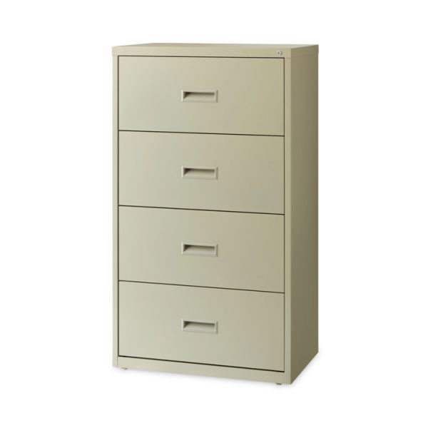 Lateral File Cabinet, 4 Letter/Legal/A4-Size File Drawers, Putty, 30 x 18.62 x 52.5 - Image 2