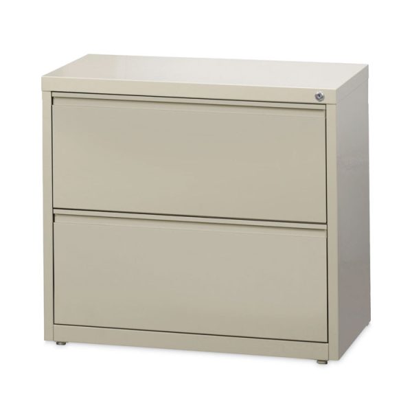 Lateral File Cabinet, 2 Letter/Legal/A4-Size File Drawers, Putty, 30 x 18.62 x 28 - Image 4