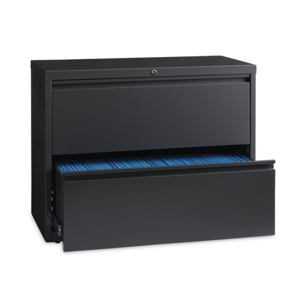 Lateral File Cabinet, 2 Letter/Legal/A4-Size File Drawers, Charcoal, 36 x 18.62 x 28 - Image 4