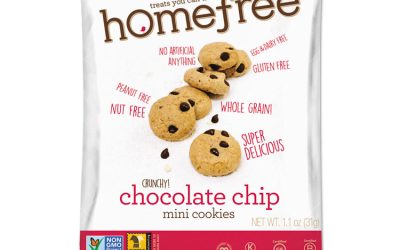 Gluten Free Chocolate Chip Mini Cookies, 1.1 Oz Pack, 30/carton