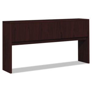 10500 Series Stack-On Storage Unit, 72w X 14.63d X 37.13h, Mahogany