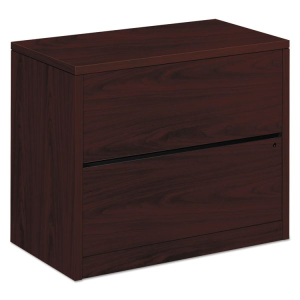 10500 Series Lateral File, 2 Legal/letter-Size File Drawers, Mahogany, 36" X 20" X 29.5"