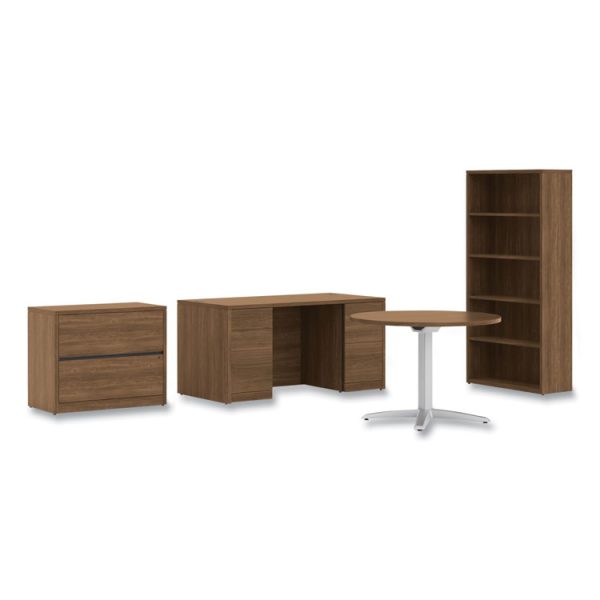 10500 Series Double Pedestal Desk with Full Pedestals, 60" x 30" x 29.5", Pinnacle - Image 3