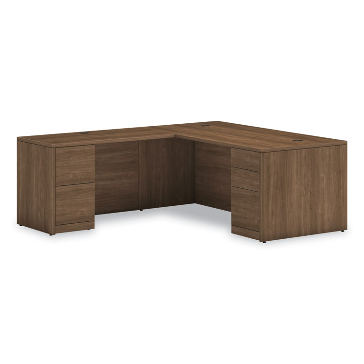 10500 Series Single Full-Height Pedestal Desk, Right: Box/Box/File, 72" x 36" x 29.5", Pinnacle - Image 4