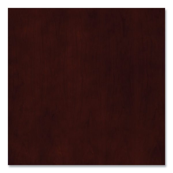 10500 Series Single Pedestal Desk, Right Pedestal: Box/Box/File, 66" x 30" x 29.5", Mahogany - Image 2