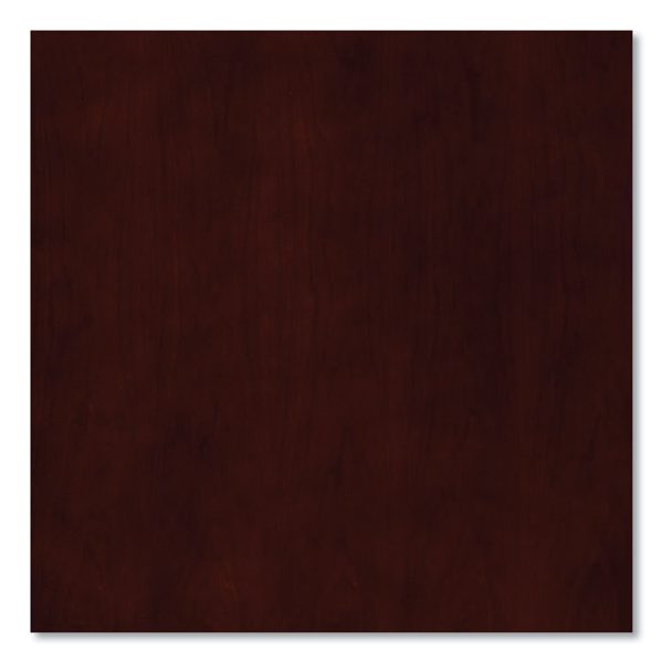 10500 Series Single Pedestal Desk, Left Pedestal: Box/Box/File, 66" x 30" x 29.5", Mahogany - Image 3