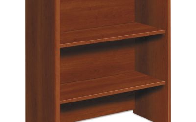 10700 Series Bookcase Hutch, 32.63w X 14.63d X 37.13h, Cognac