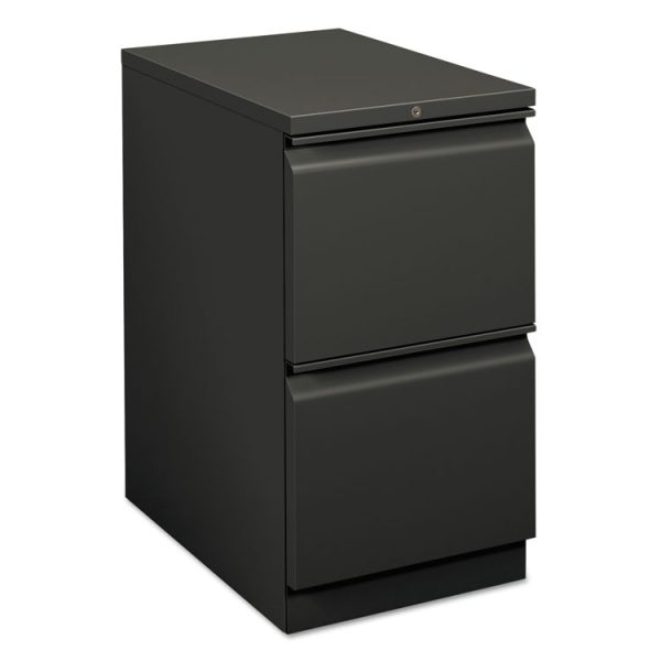 Brigade Mobile Pedestal, Left Or Right, 2 Letter-Size File Drawers, Charcoal, 15" X 22.88" X 28" - Image 2