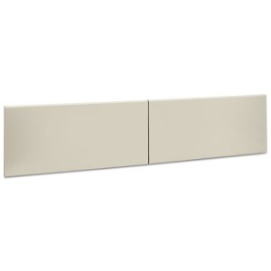 38000 Series Hutch Flipper Doors For 72"w Open Shelf, 36w X 15h, Light Gray
