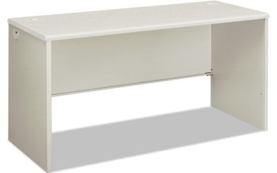 38000 Series Desk Shell, 60″ X 24″ X 30″, Light Gray/silver