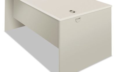 38000 Series Desk Shell, 60″ X 30″ X 30″, Light Gray/silver