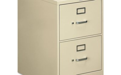 510 Series Vertical File, 2 Legal-Size File Drawers, Putty, 18.25″ X 25″ X 29″