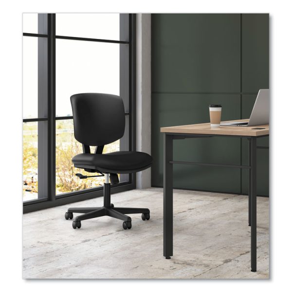 Volt Series Task Chair, Supports Up To 250 Lb, 18" To 22.25" Seat Height, Black - Image 10
