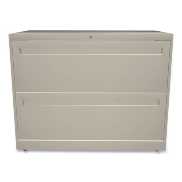 Brigade 700 Series Lateral File, 2 Legal/letter-Size File Drawers, Putty, 36" X 18" X 28" - Image 2