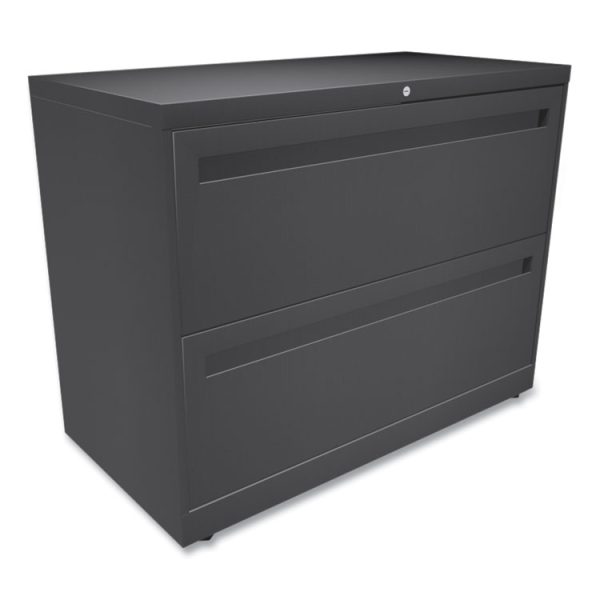 Brigade 700 Series Lateral File, 2 Legal/letter-Size File Drawers, Charcoal, 36" X 18" X 28" - Image 3