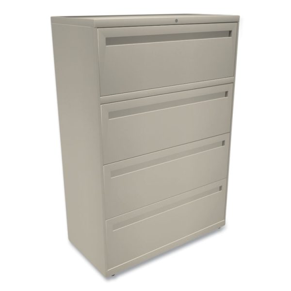 Brigade 700 Series Lateral File, 4 Legal/letter-Size File Drawers, Putty, 36" X 18" X 52.5" - Image 3