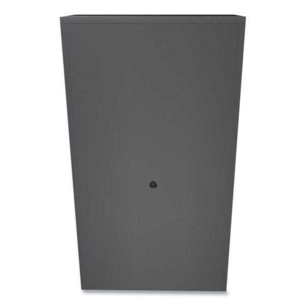 Brigade 700 Series Lateral File, Three-Shelf Enclosed Storage, 2 Legal/letter-Size File Drawers, Charcoal, 36" X 18" X 64.25" - Image 4